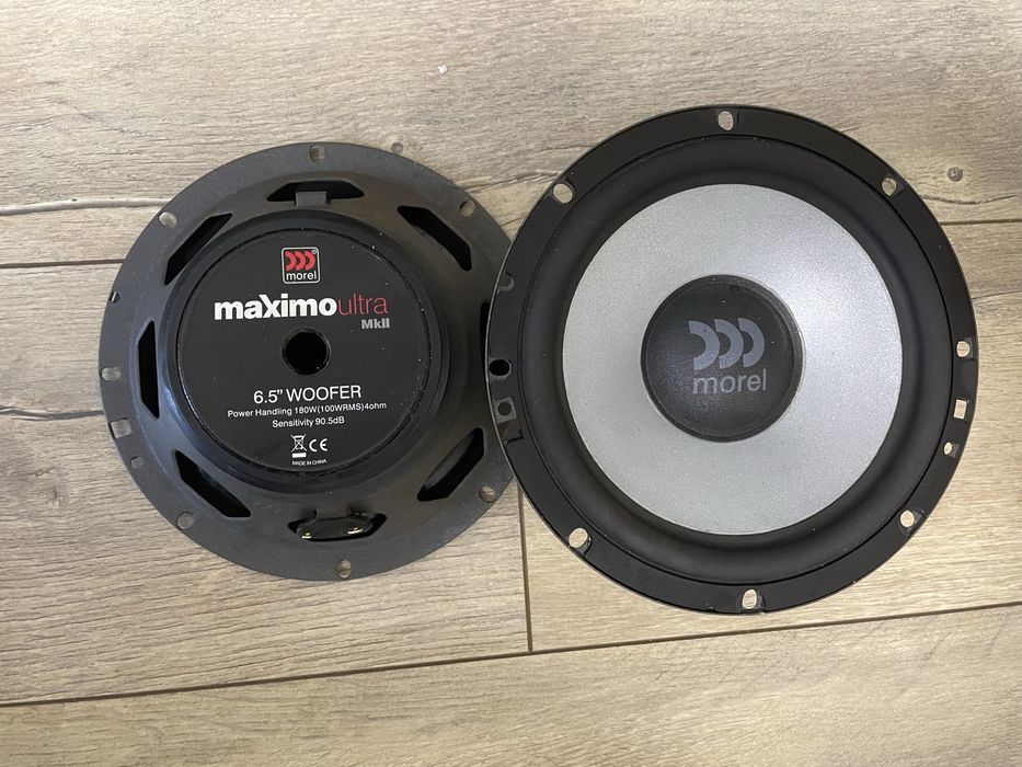 Підсилювач звуку Kicx KAP-44, Morel Maximo ultra MK II (2), Pioneer DA