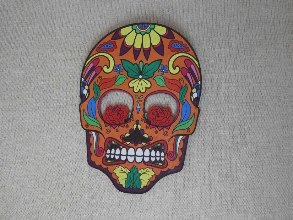 Máscara Caveira Mexicana Halloween