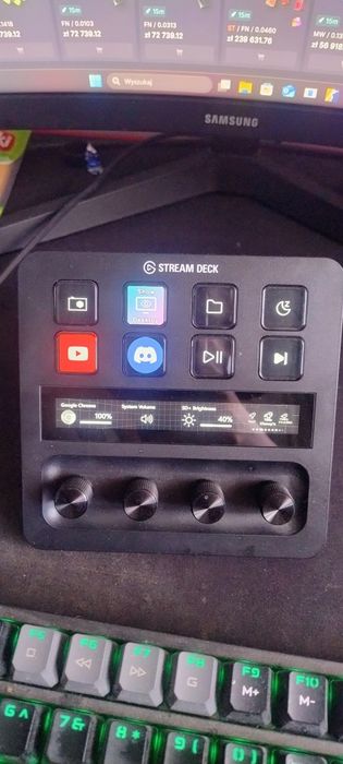 Stream deck+ nowy