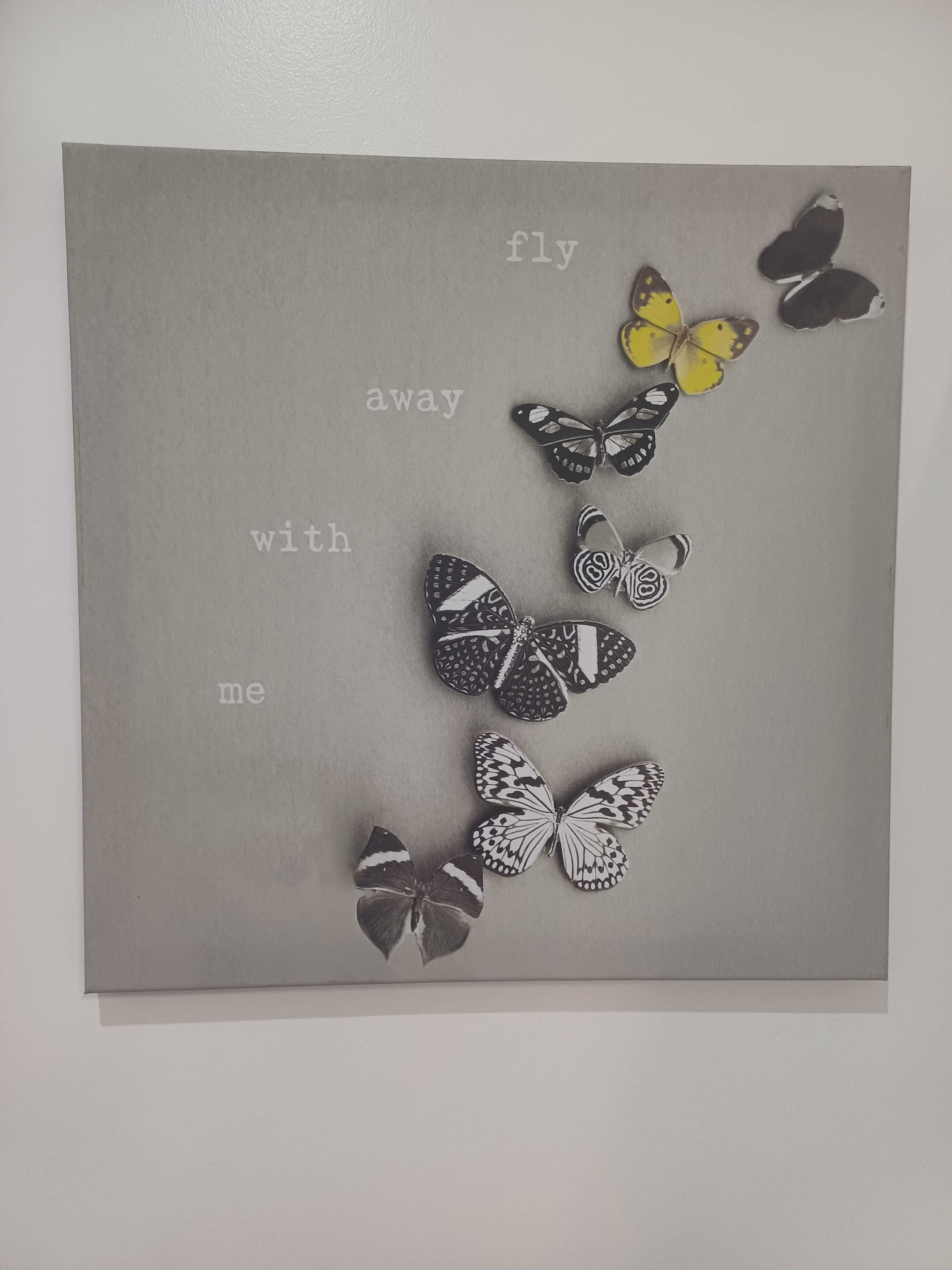 4 Quadros tela impressa 37,5 X 37,5
