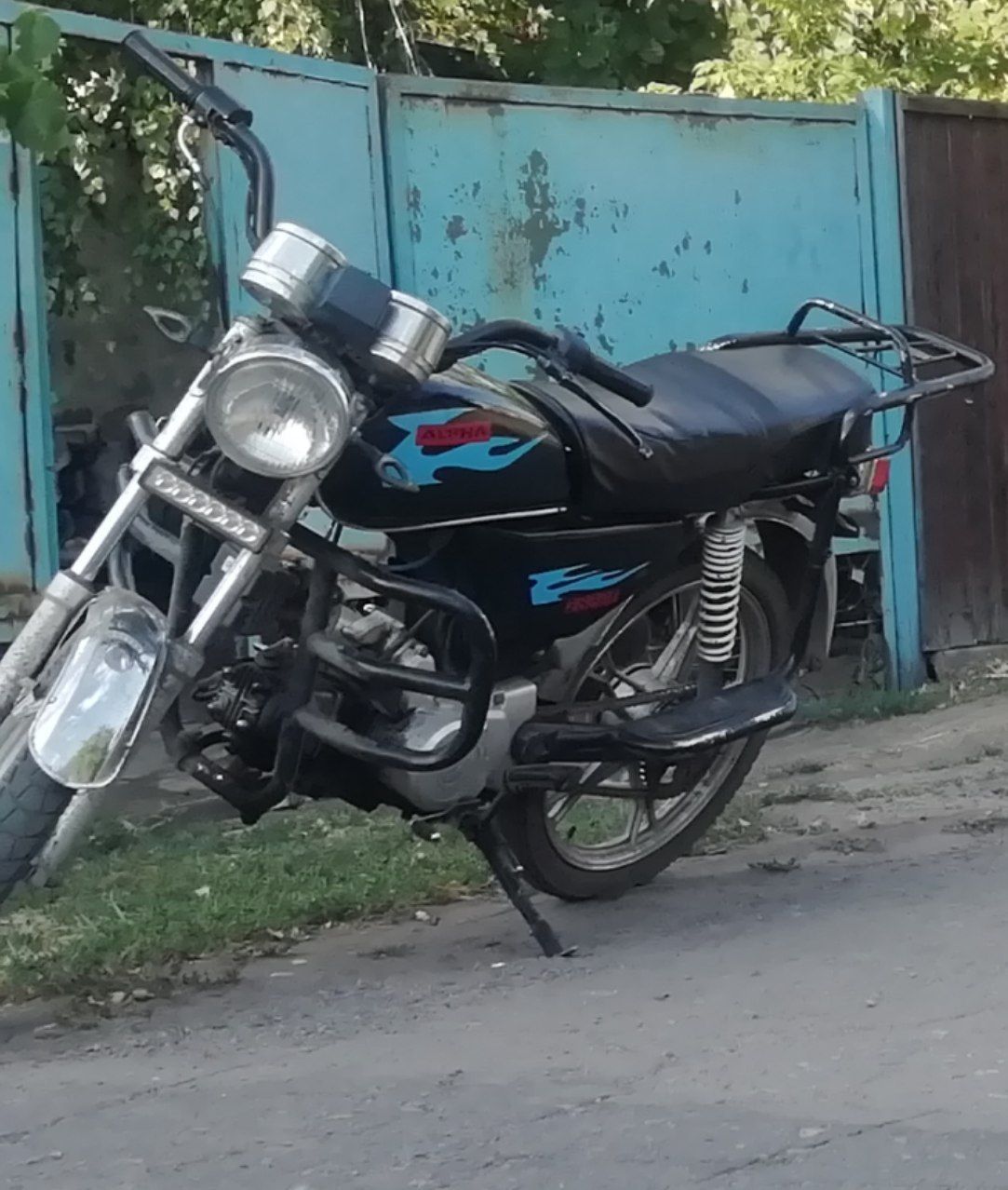 Мотоцикл Альфа в хорошем состоянии