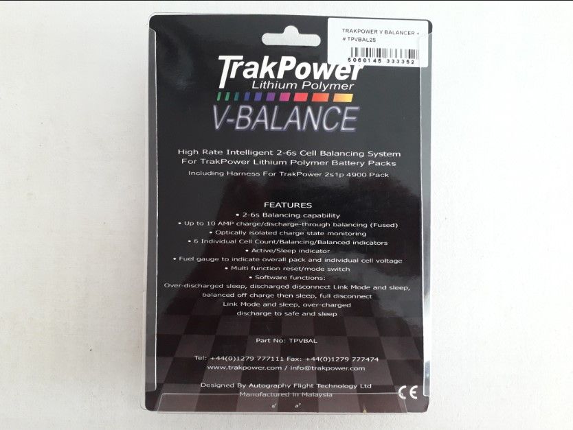 Balanceador FLIGHTPOWER LiPo V-Balance 2-6S