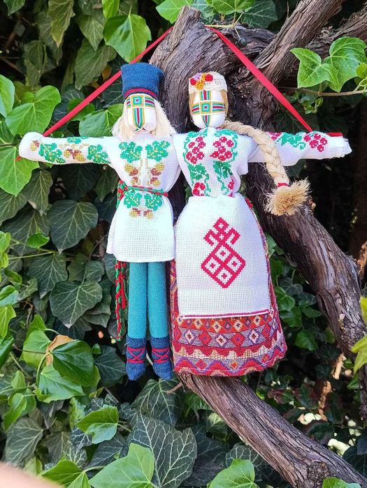 слов'янська  лялька мотанка  оберіг  -Нерозлучники