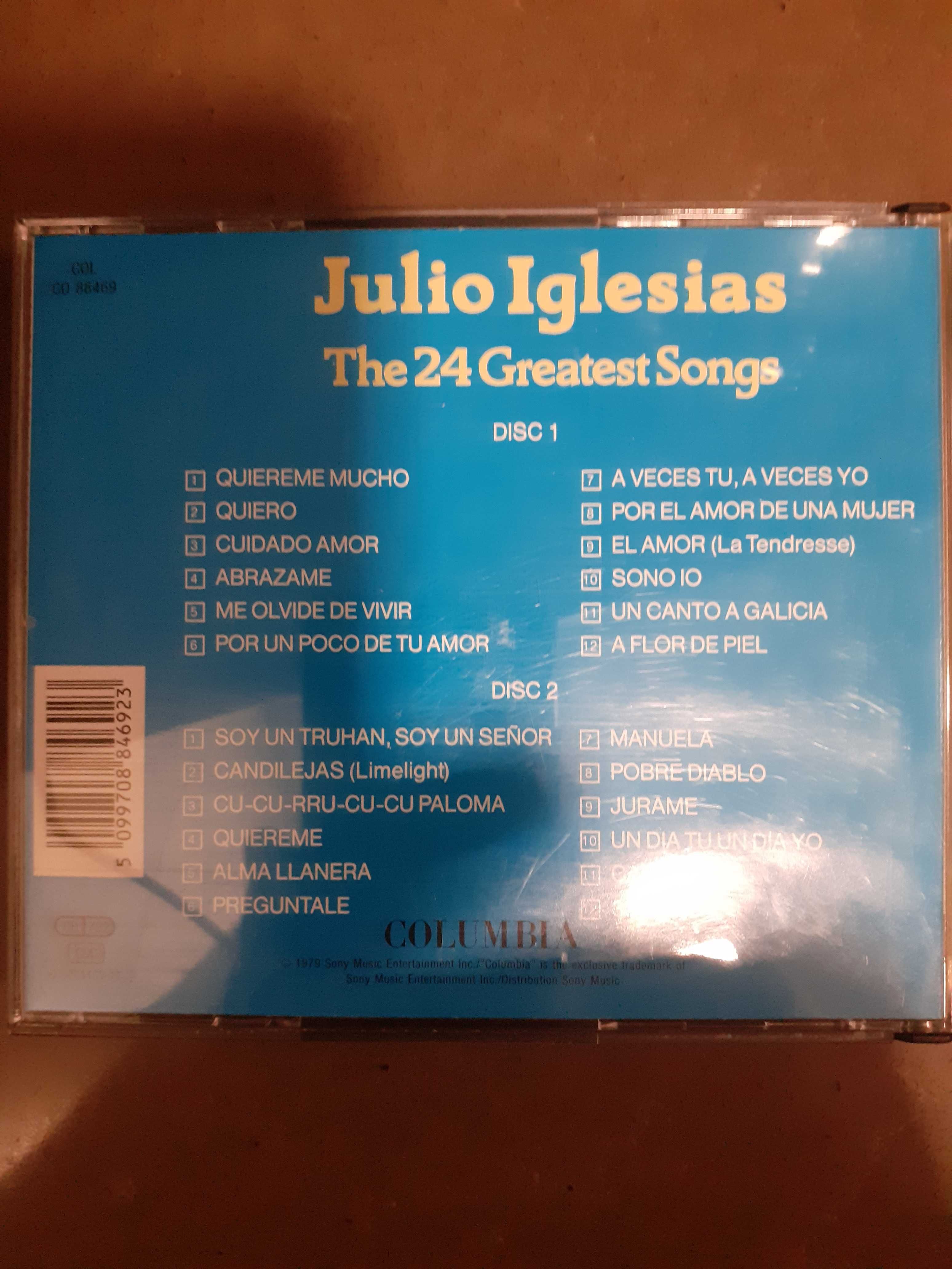 2 Cds duplos do Julio Iglesias