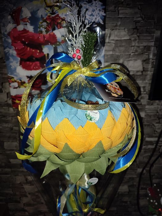 Букети із цукерок!Солодкі букети!Сладкие букеты!Солодкий подарунок!