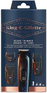 Триммер для бороды Gillette King C. Gillette Beard Trimmer
Gillette Ki