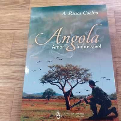 vendo livro angola amor impossivel