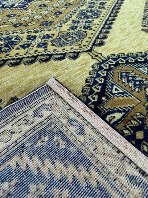 Idealny Geometryczny Duży Dywan Wełniany 292x201