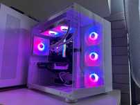 Komputer Gamingowy RTX 5060 32GB RAM Ryzen 5 5500 Akwarium Aio FV23%