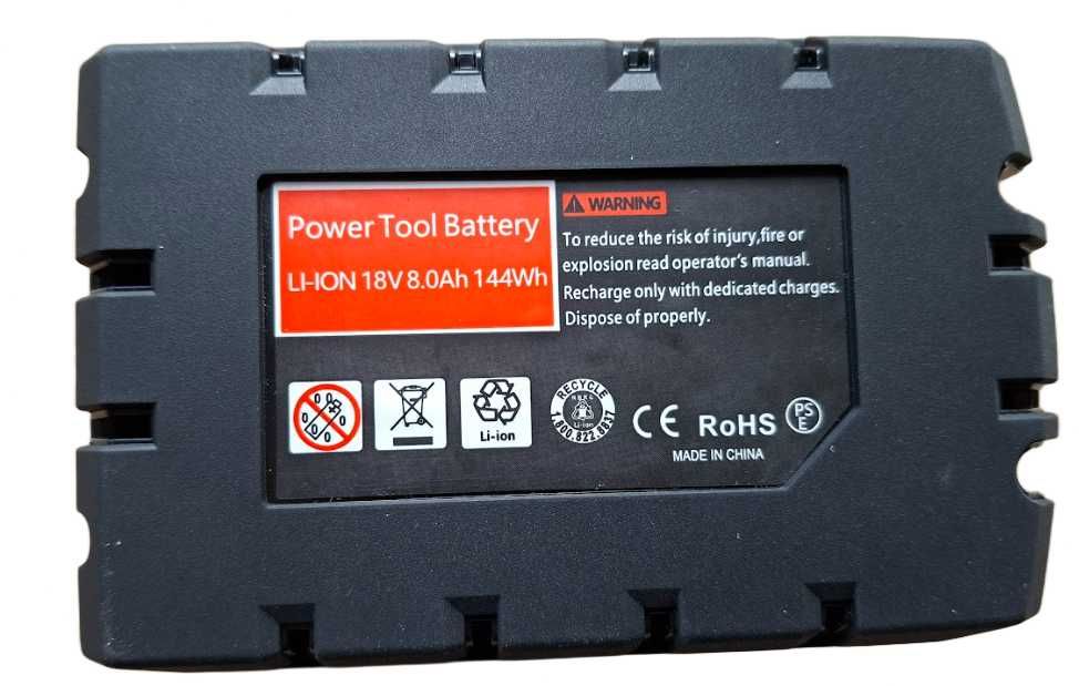 Mocny Akumulator Bateria M18 18V 8.0Ah do elektronarzędzi Milwaukee