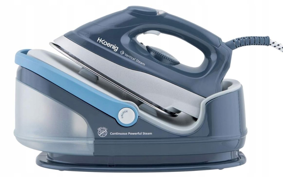 Stacja parowa H.Koenig V5i 2400 W 1,7 litra POWYSTAWOWY