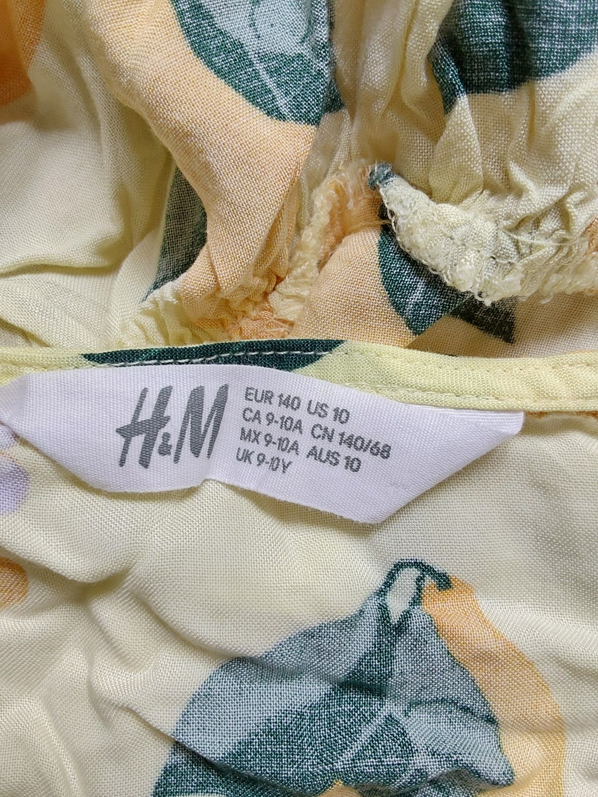 Bluzka dewczunka  H&M 140  Nowe