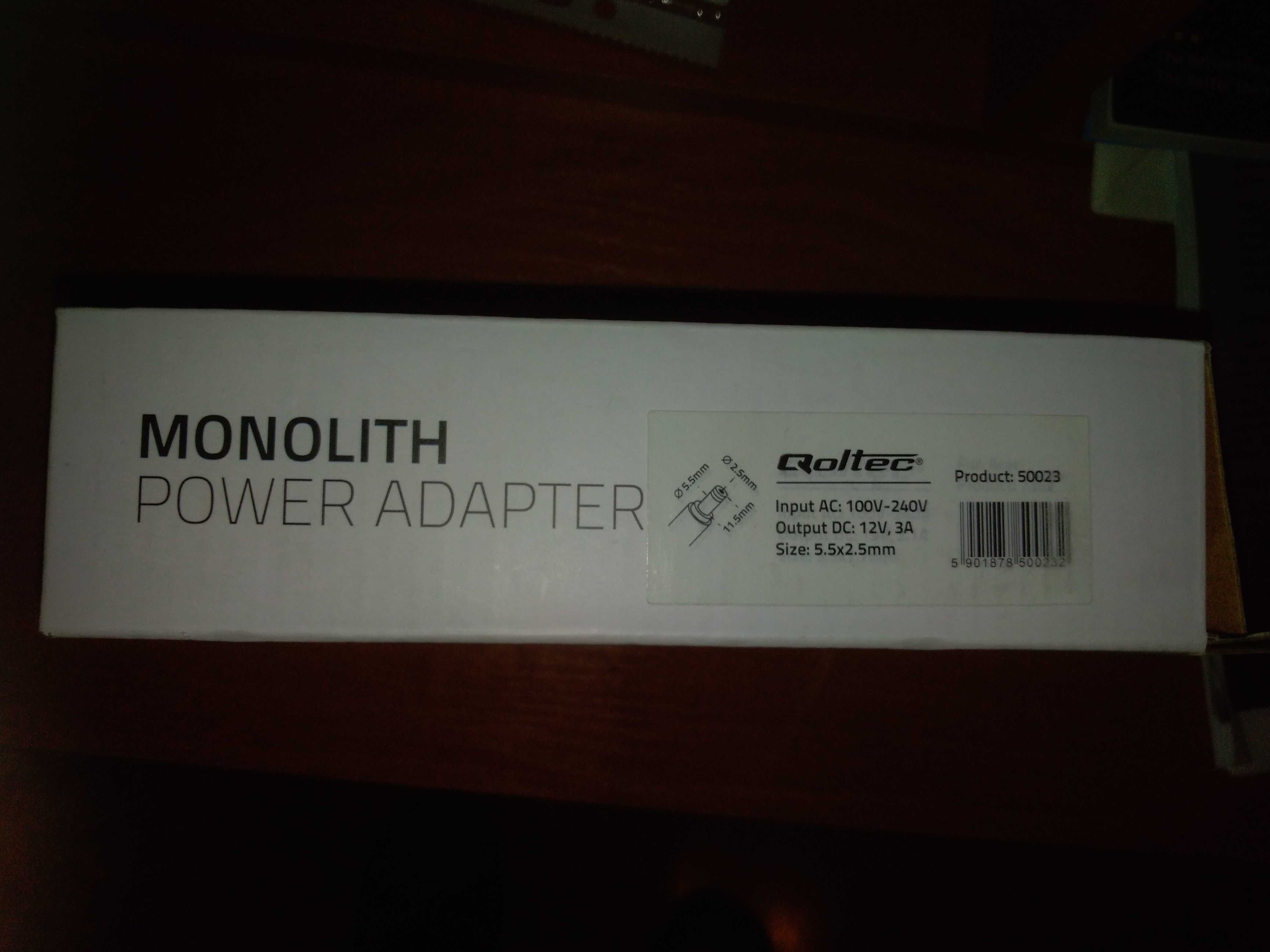 Nowy Zasilacz do laptopa Monolith Qoltec