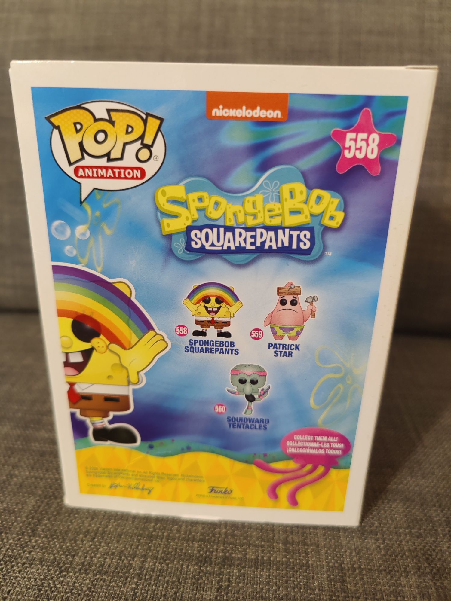 Funko pop SpongeBob Rainbow 558 Diamond Collection