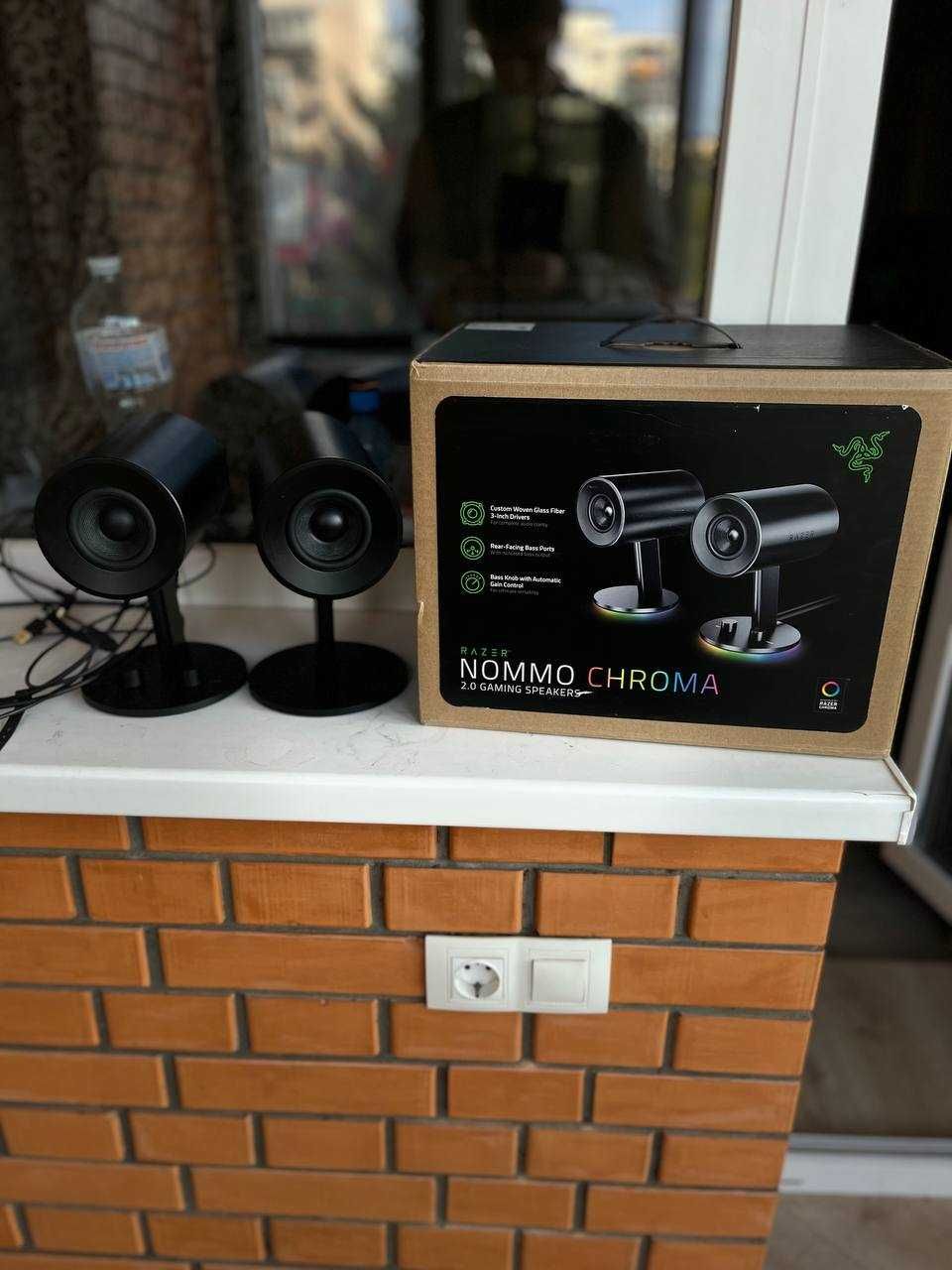 Колонки Razer Nommo Chroma 2.0 (Оригинал+Полный комплект)