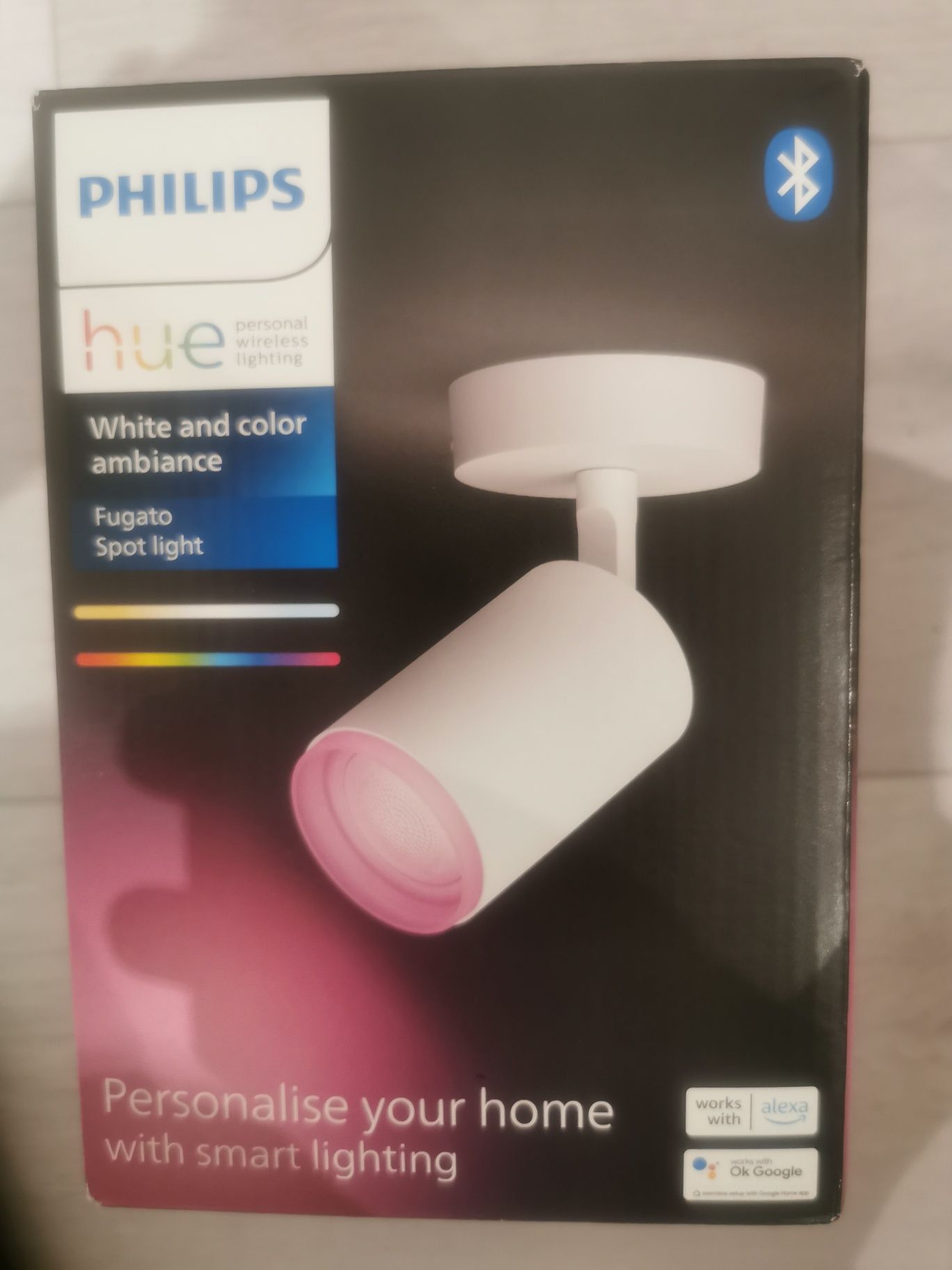 Kinkiet Philips hue White and color fugato