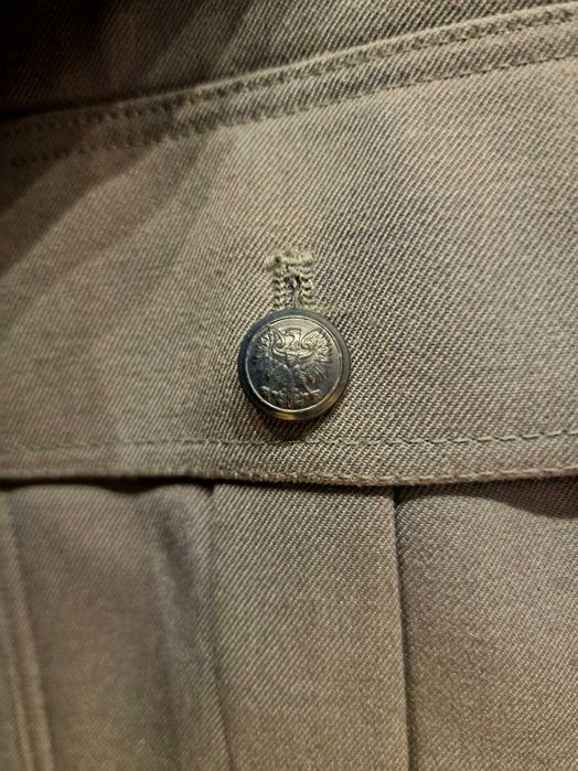 Unikat- nowy mundur milicji, PRL 89', rozm. 104-170, orzeł bez korony