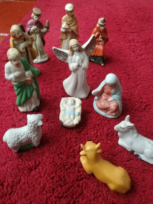 Figuras de presépio vintage