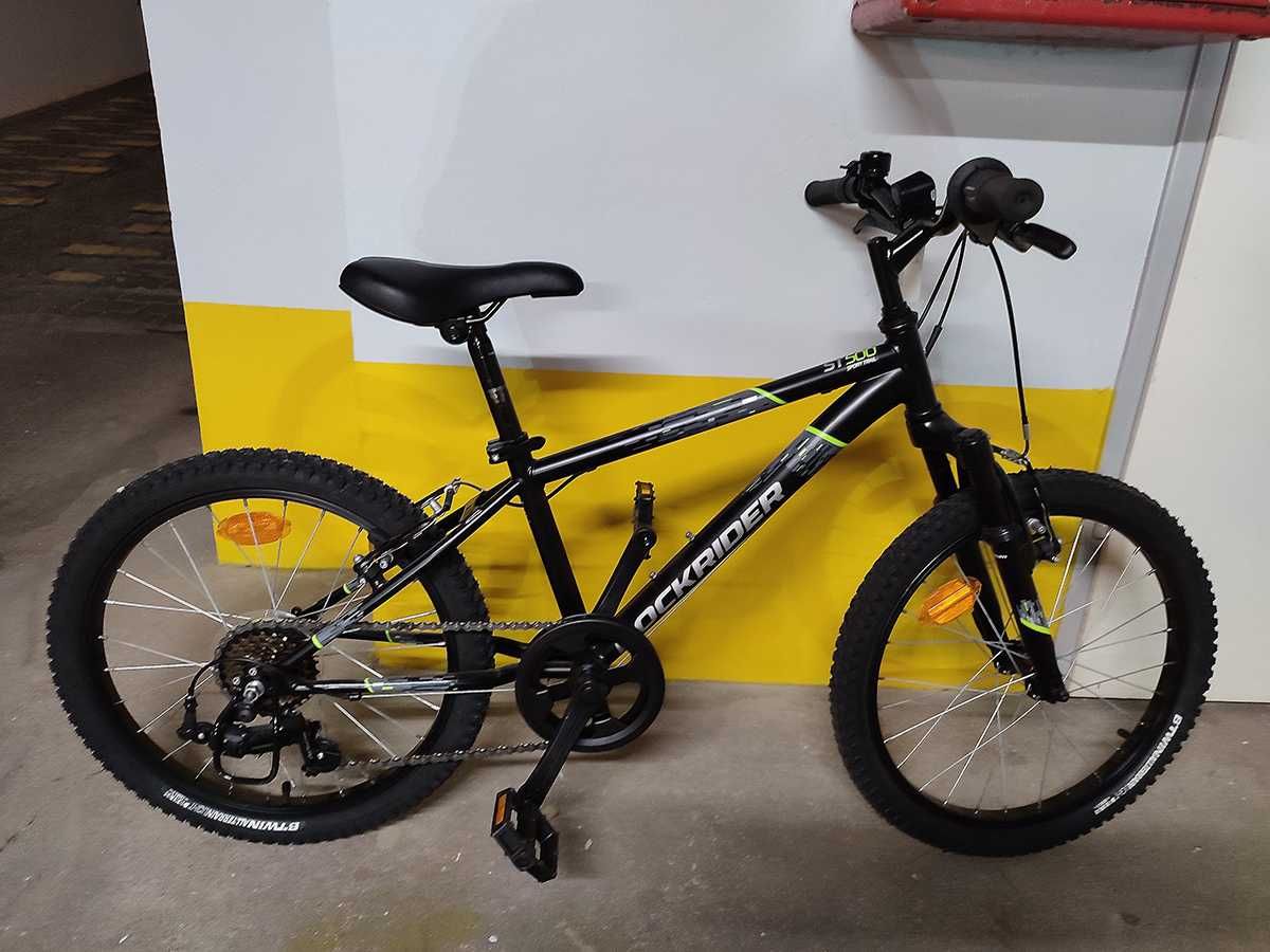 Rower górski MTB dziecięcy Rockrider ST 500 20"