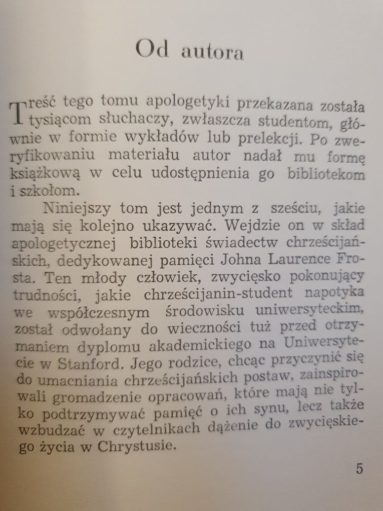 H. Rimmer: Zgodność nauki z Pismem świętym.