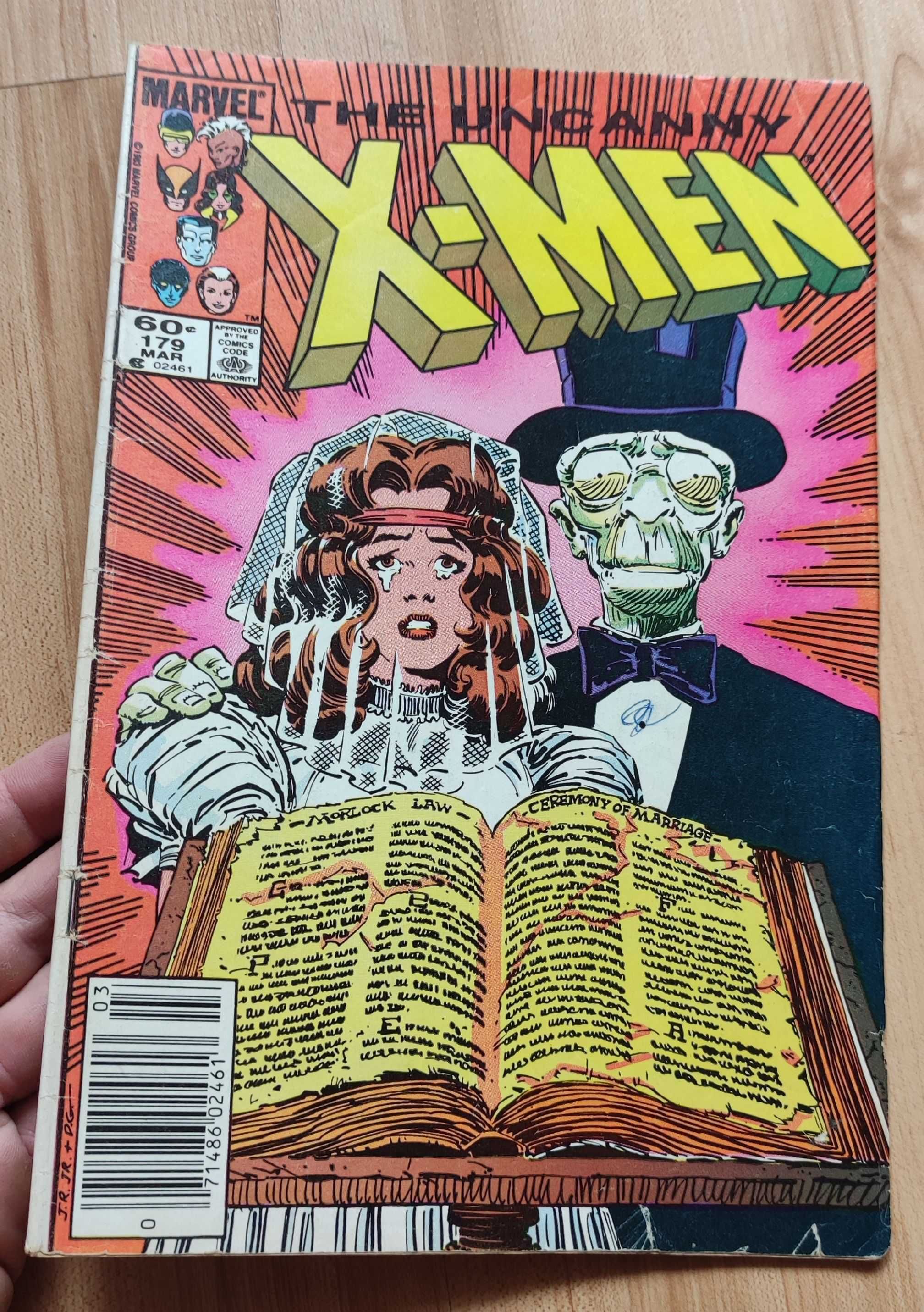 Zestaw komiksów The Uncanny X-Men #159, 162, 173, 177, 179, 190, 198