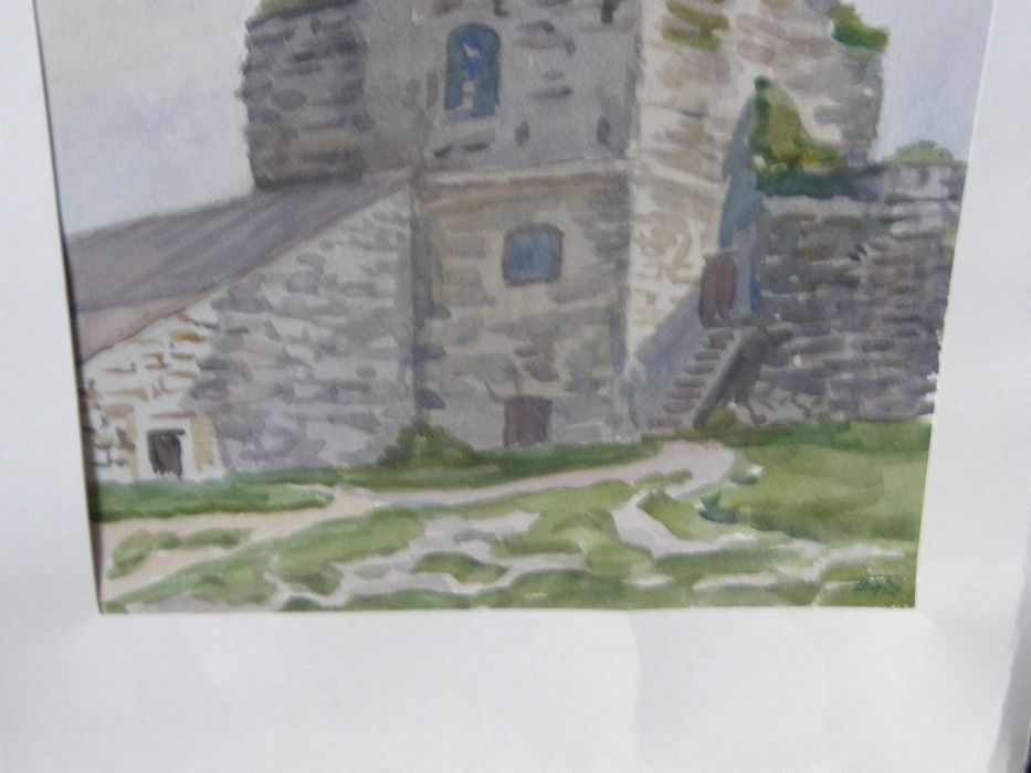 Башня Кармелюка 1972г. Художник Батюшков В. (1894г.р.) 4-А ! выставочн