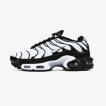 Мужские кроссовки Nike Air Max Plus "White Black" Premium. 41-45