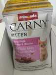 10 sztuk Animonda Carny Kitten saszetki Baby-Pate z bulionem wołowym