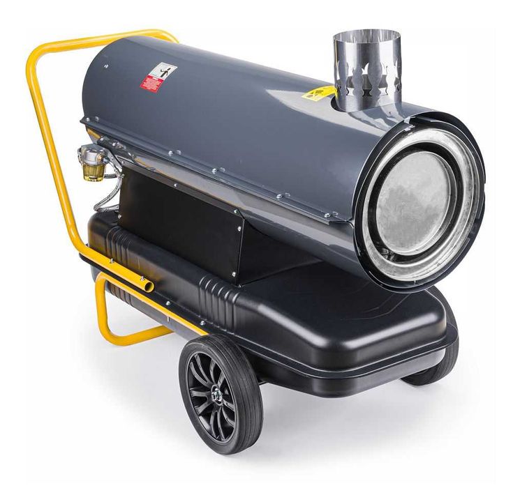 Nagrzewnica olejowa 65kw z odprowadzeniem spalin Powermat