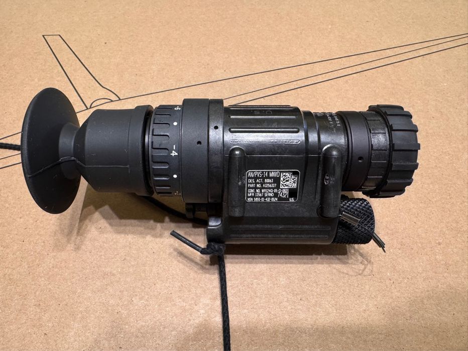 ПНБ AN/PVS-14 MNVD Gen-3 Plus USA Зелений фосфор