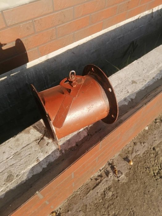 Заслонка воздушная круглого сечения