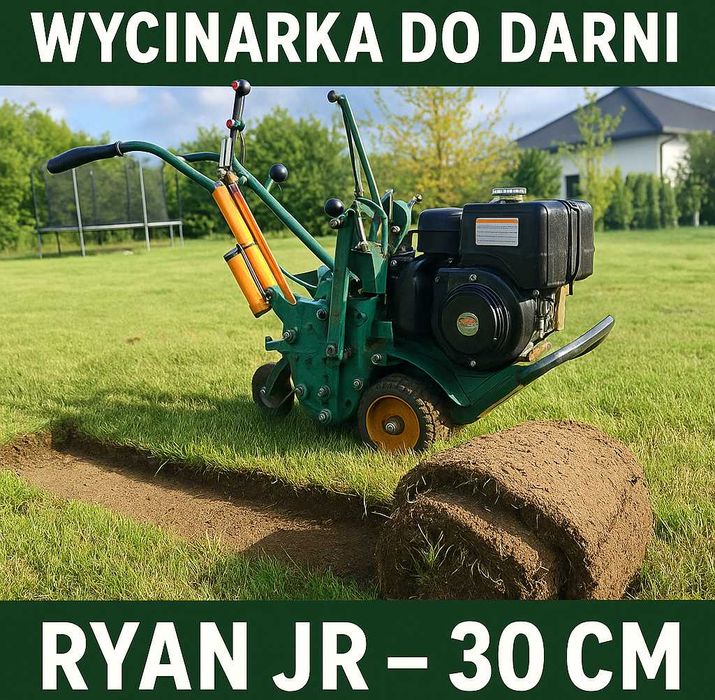 Wynajem wycinarki do darni Ryan JR – 30 cm, solidna maszyna