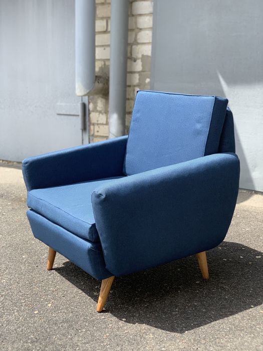 Крісло мʼяке вінтажне