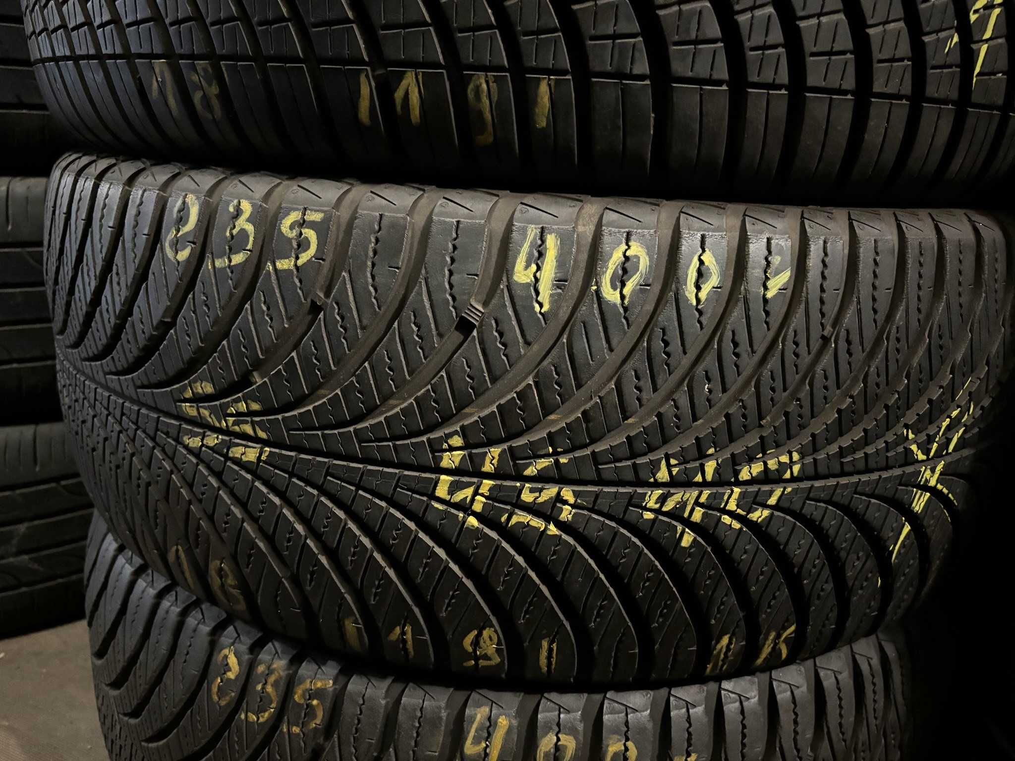 4X Opony Całoroczne 235/55R18 Goodyear 4S 8MM 2019R CAŁE SPRAWDZONE!