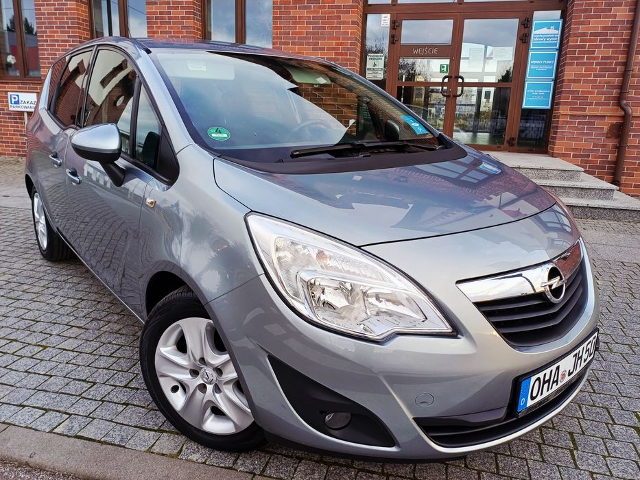 Piękny Bezwypadek Opel Meriva Bez Wkładu 2011 Rok Benzynka Hak Alus