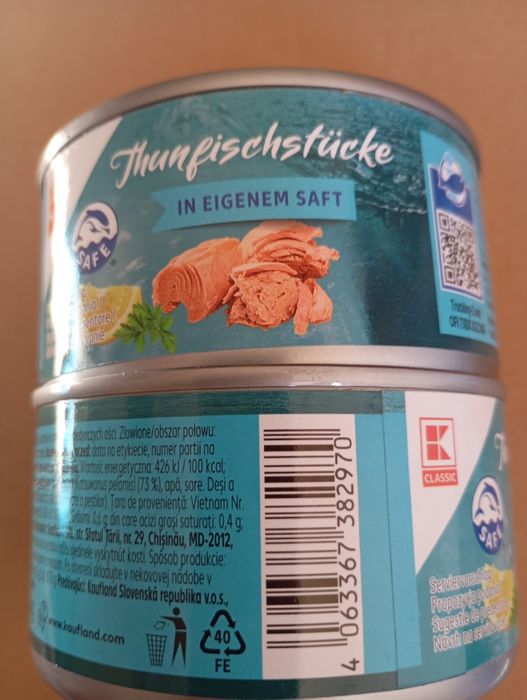 Тунець в пікантному соусі 185 гр ж/б.