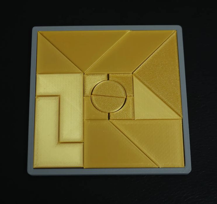 Quebra-Cabeças "Quinze Tábuas" Clássico Chinês