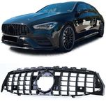 Grelha preta brilhante estilo Panamericana Mercedes CLA X118 de 2019