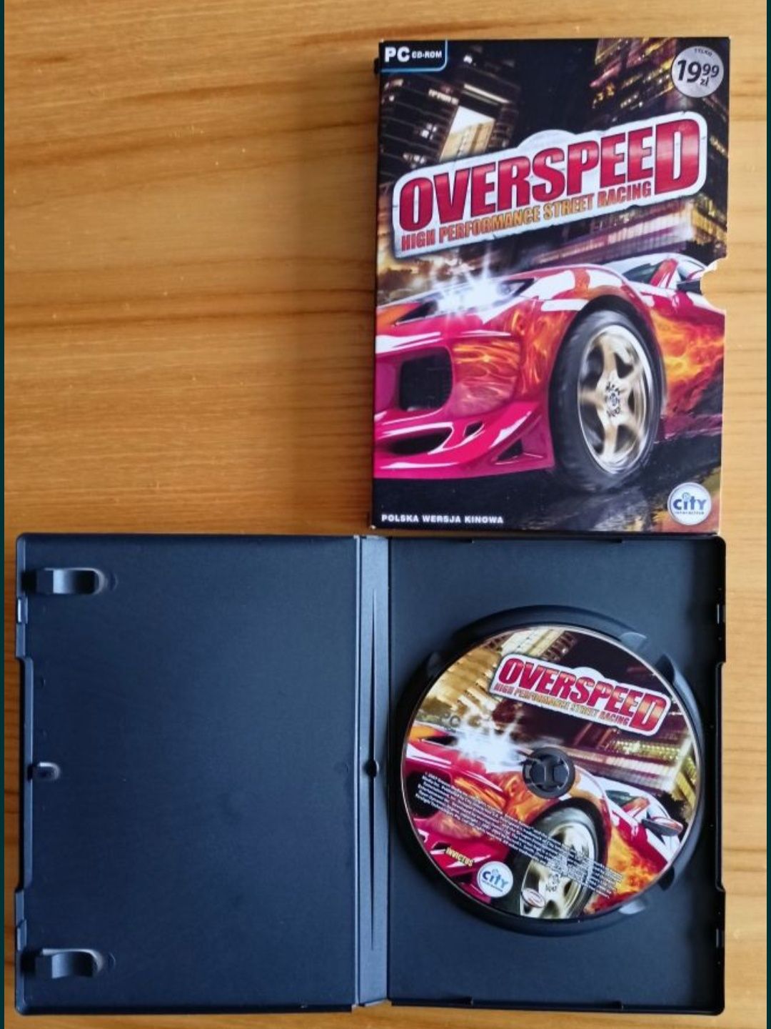 Overspeed Gry komputerowe na CD.