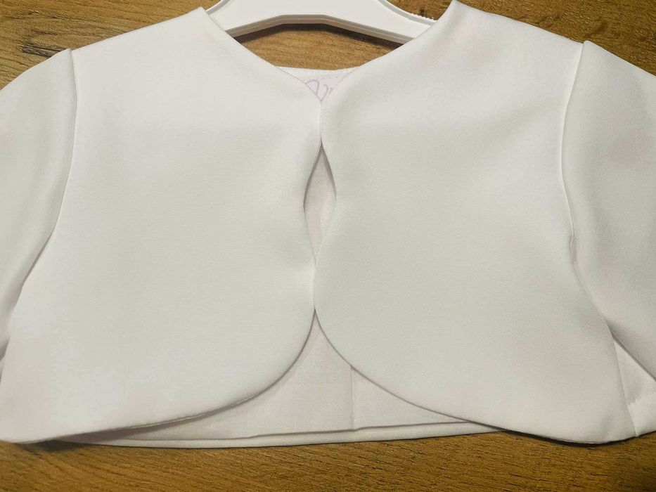 Bolerko do chrztu rozmiar 86 cm