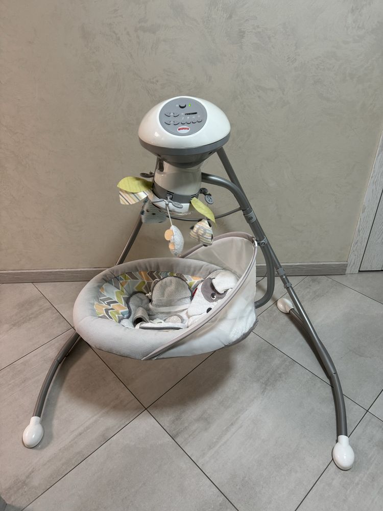 Заколисуючий центр Fisher-price Цуценятко качеля крісло качалка люлька