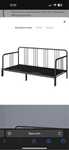 ikea rama lozka stan bdb