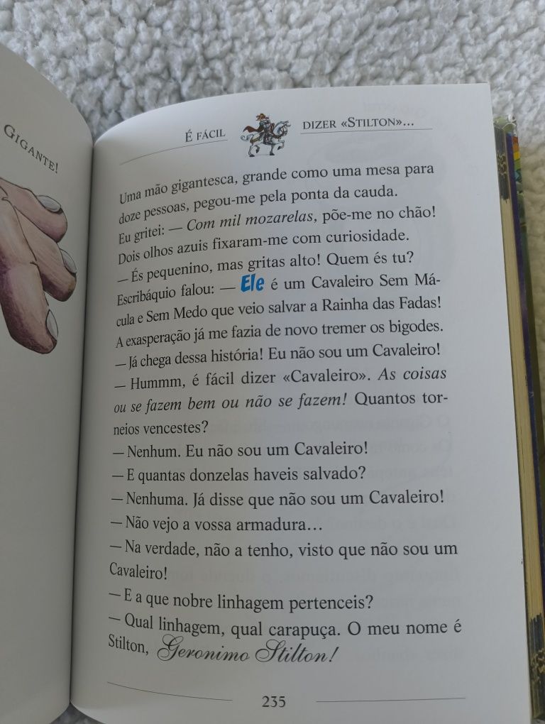 Livro No Reino da Fantasia de Geronimo Stilton (7° Edição)