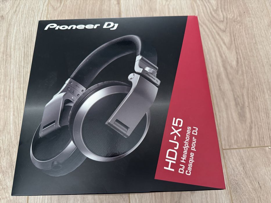 Pioneer DJ HDJ-X5 Silver – Profesjonalne słuchawki