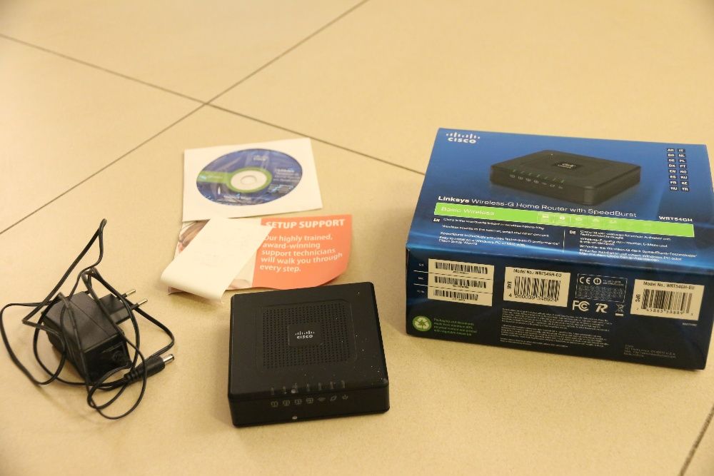 Router Cisco Linksys Wireless-G WRT54GH