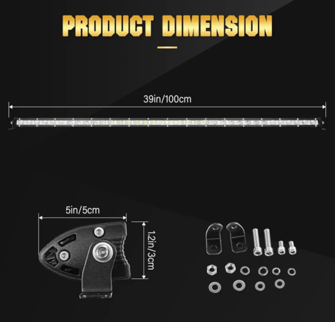 Willpower 94 cm 180 W 12 V LED, reflektor roboczy