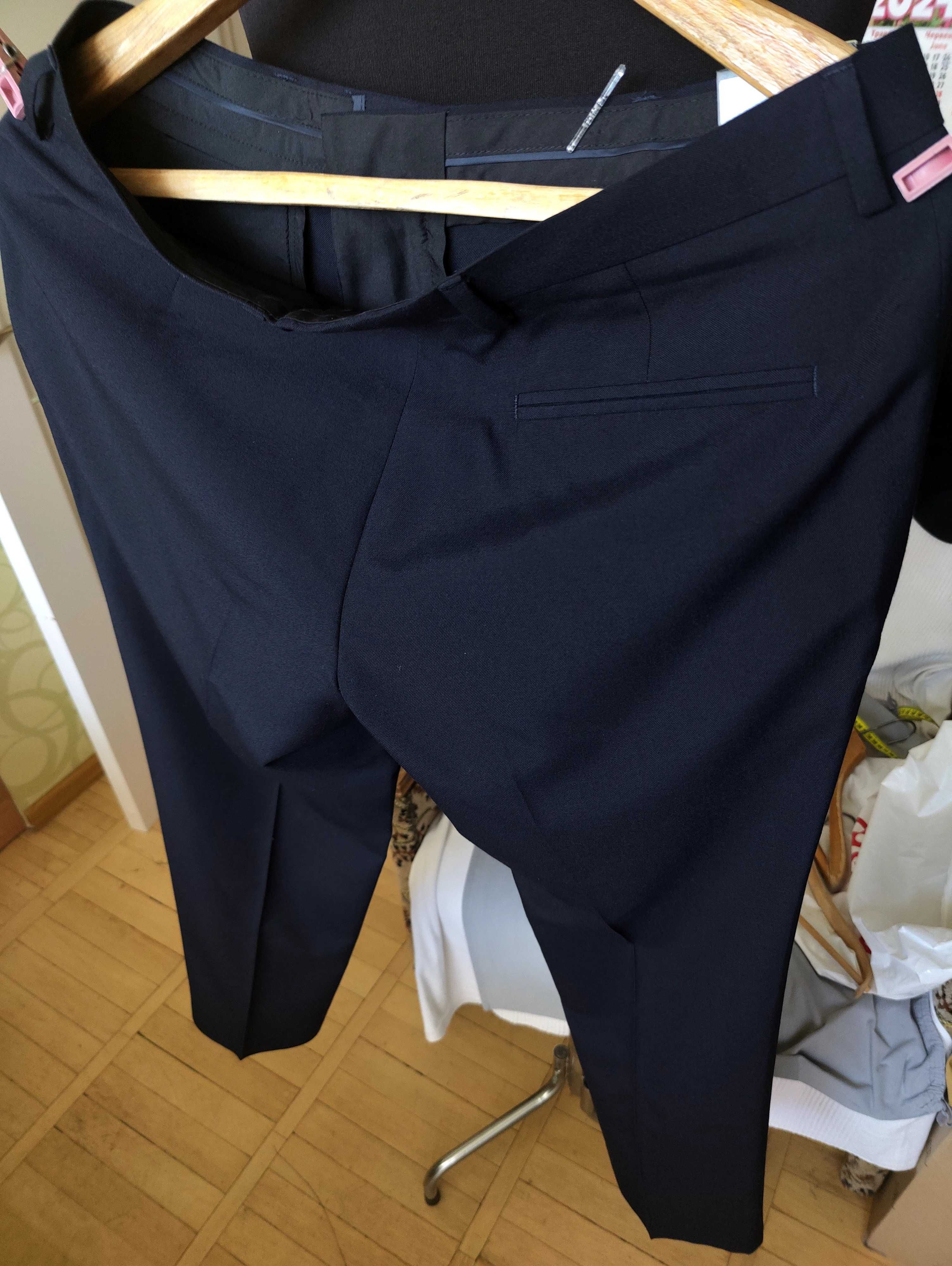 Джинсы брюки Marks&Spencer trousers United Kingdom w32 dark navy.