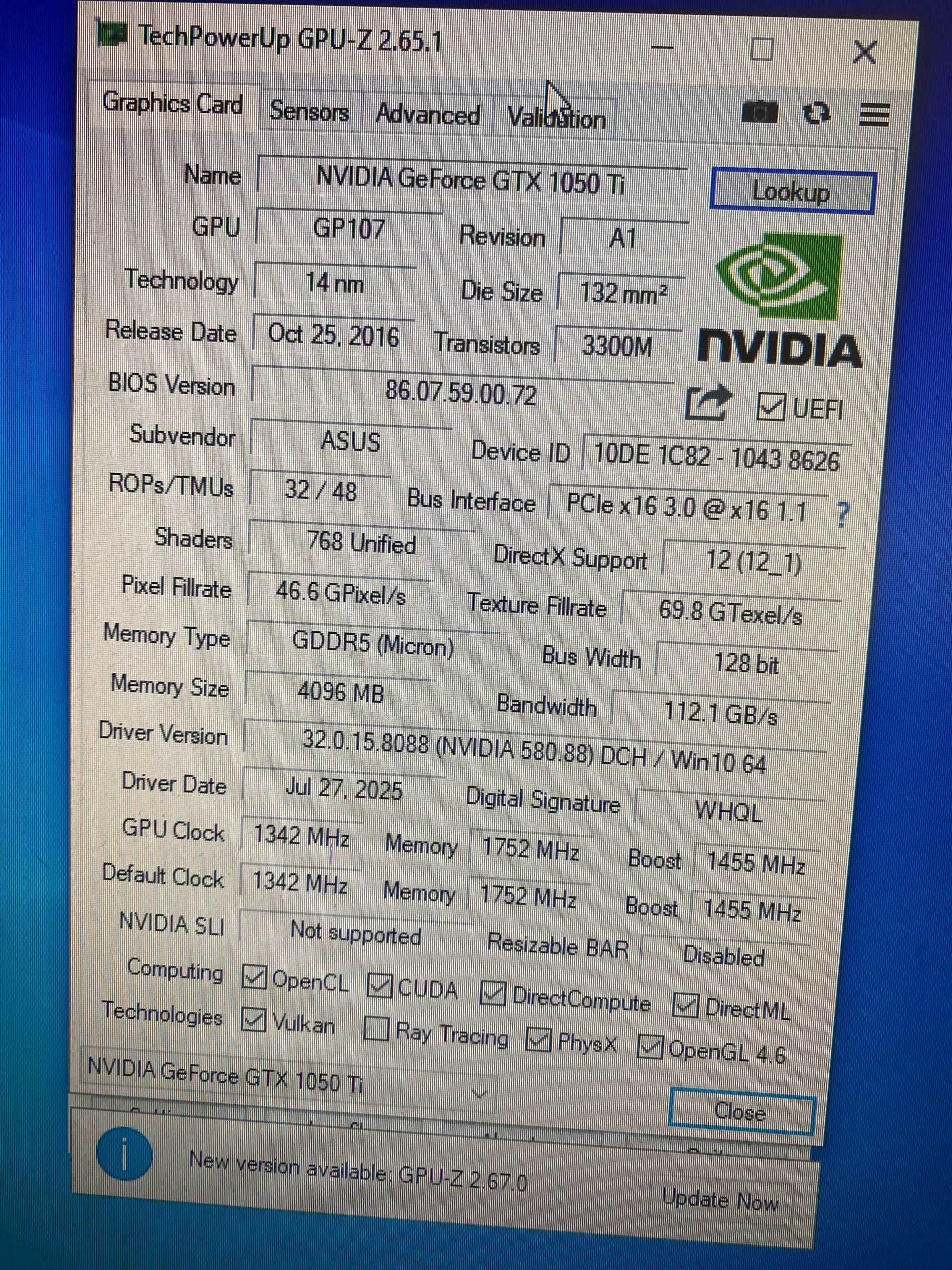 Игровой компьютер i7-8700, 32 Gb DDR4, GTX 1050 Ti, 256 NVME, 1 Tb HDD