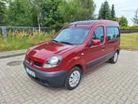 Renault Kangoo 05r, benz + gaz, Klima sprawna, Ks serw, Zadbany!