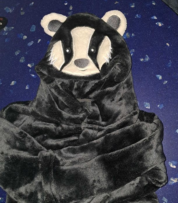 Pluszowy szlafeok Misiowy 110/116 jak nowy